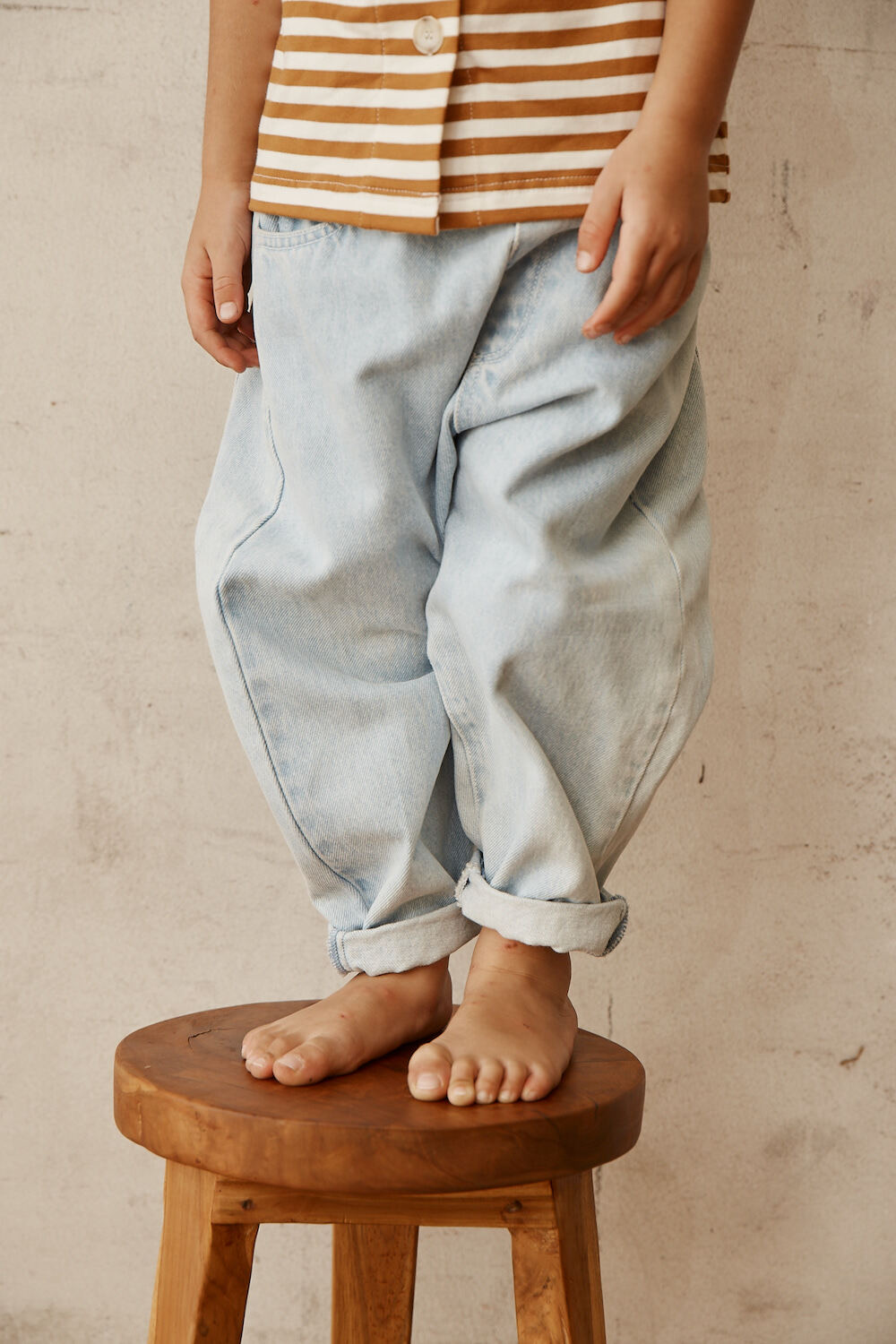 Light Blue Denim Kids Jean Pants