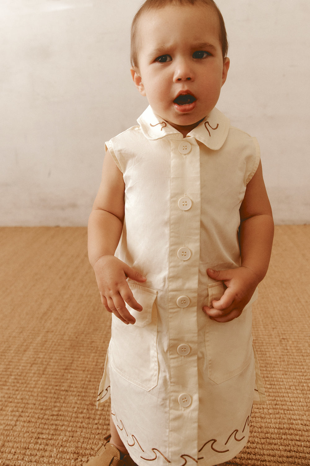 Earl Shirt Dress | Cream