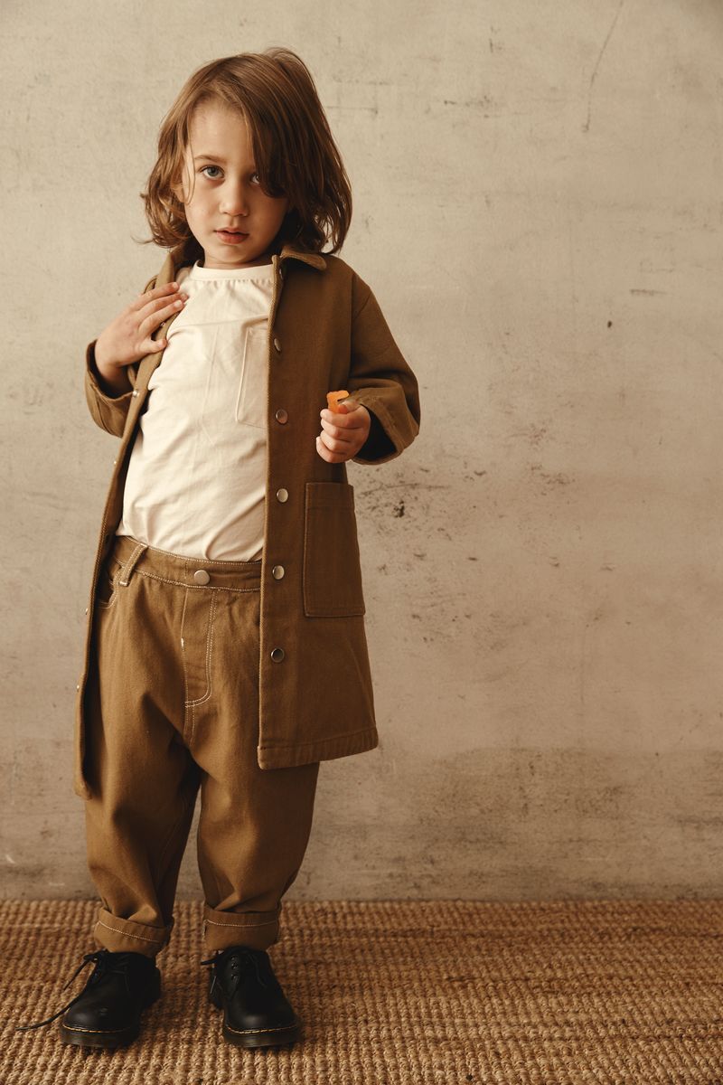 Arthur Long Worker Jacket I Khaki