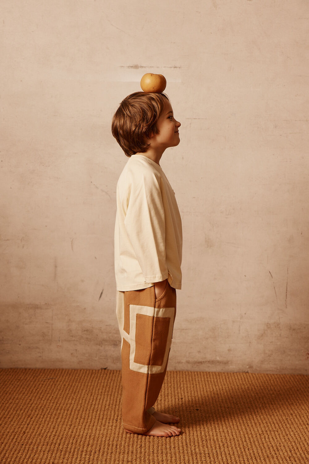 Chester Patch Pants | Tan
