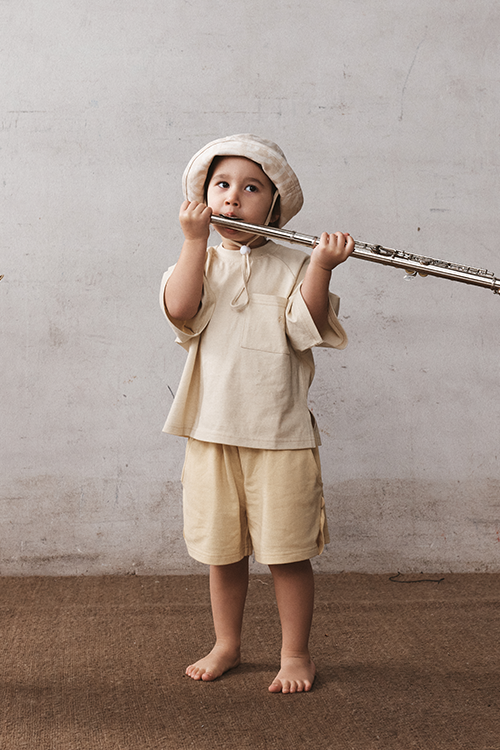 Alice Bucket Hat | Stone & White